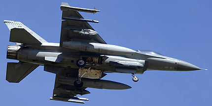 General Dynamics F-16C Block 42H Fighting Falcon 90-0730, March 10, 2014